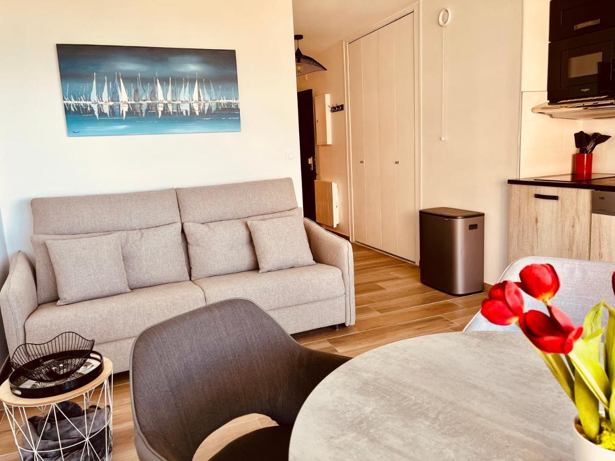 Studio, Vue Mer A 150M De La Plage 滨海图维列 外观 照片